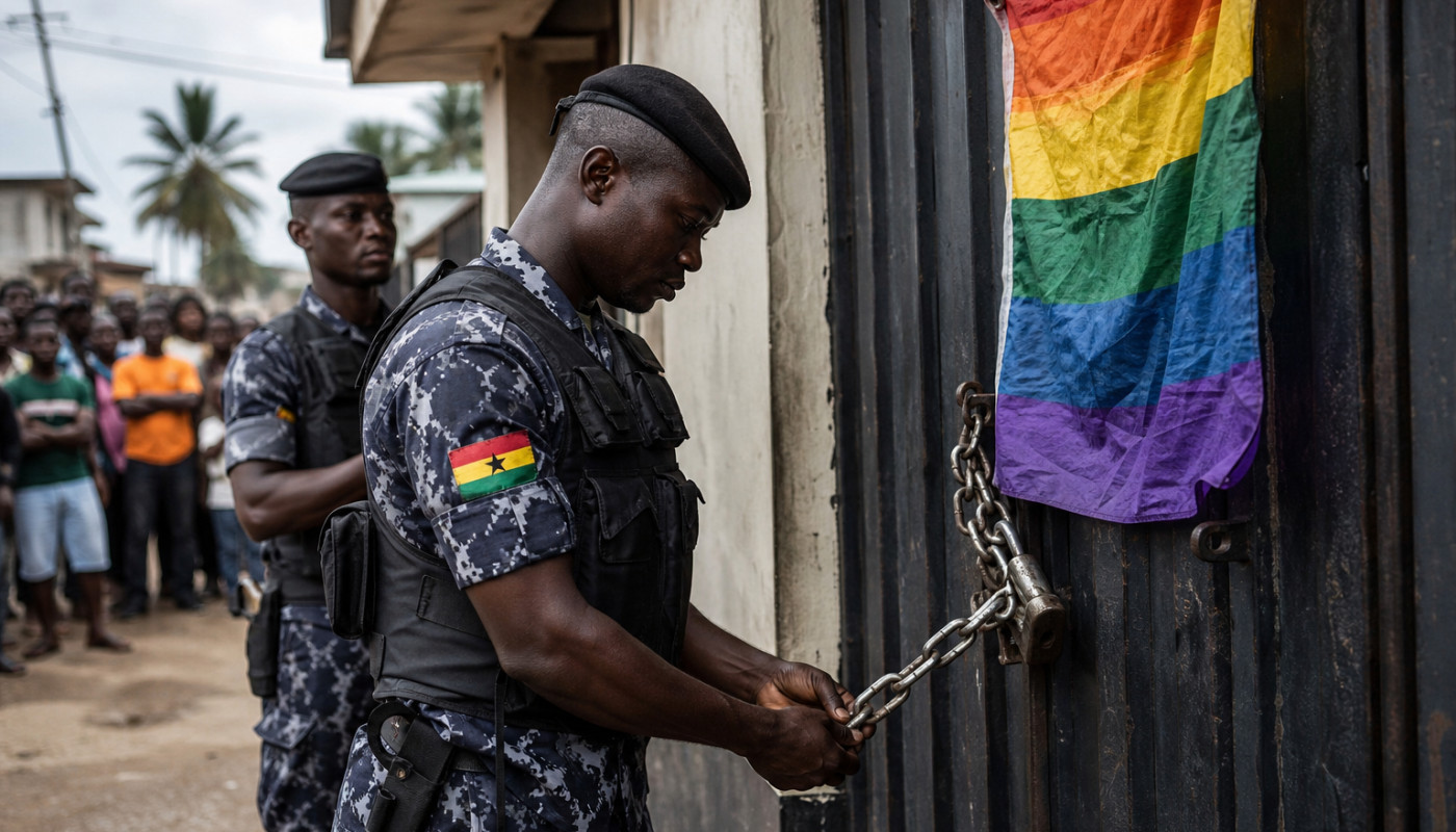 Ghana shuts down LGBTQ+ rights facilities